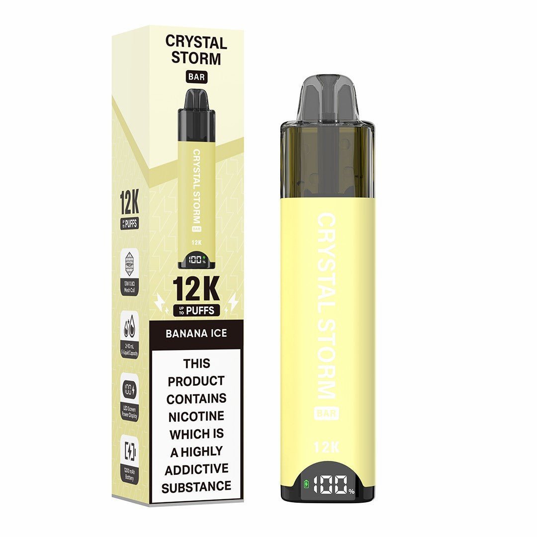 Buy Crystal Storm Bar 12k - Banana Ice