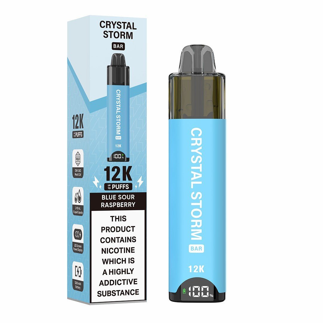 Buy Crystal Storm Bar 12k - Blue Sour Raspberry