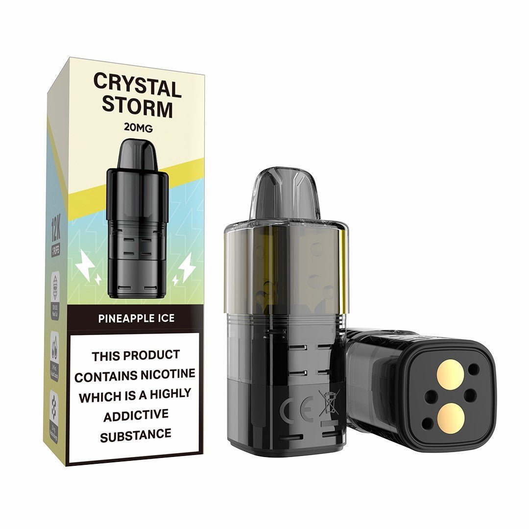 Buy Crystal Storm Bar 12k Replacement Pods - Pineapple Ice