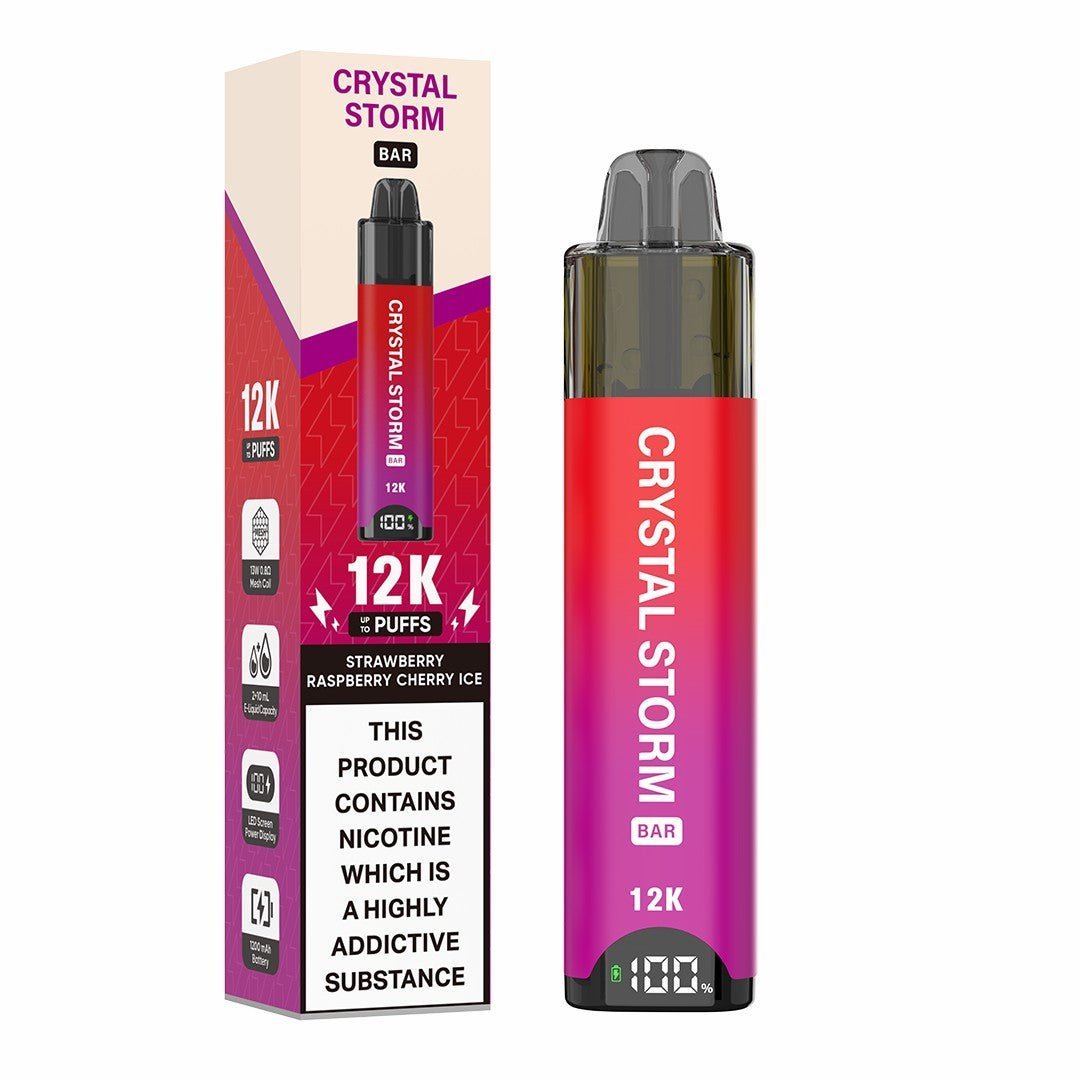 Buy Crystal Storm Bar 12k - Strawberry Raspberry Cherry Ice