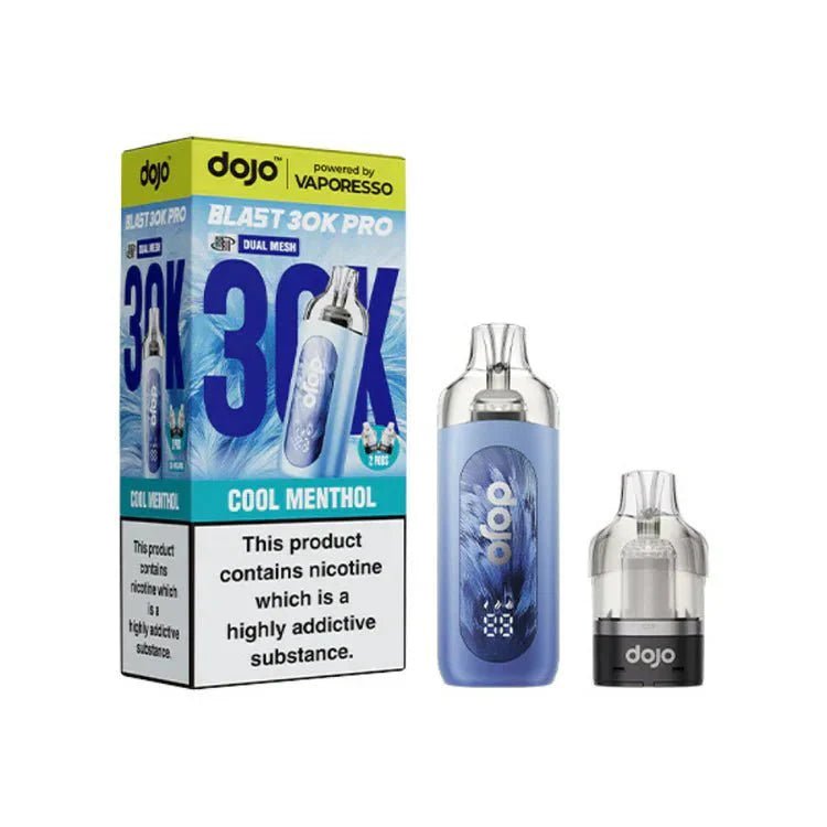 Buy Dojo Blast 30K Pro Prefilled Pod Kit Box of 5 - Cool Menthol
