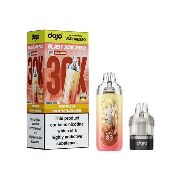 Buy Dojo Blast 30K Pro Prefilled Pod Kit Box of 5 - Pineapple Edition