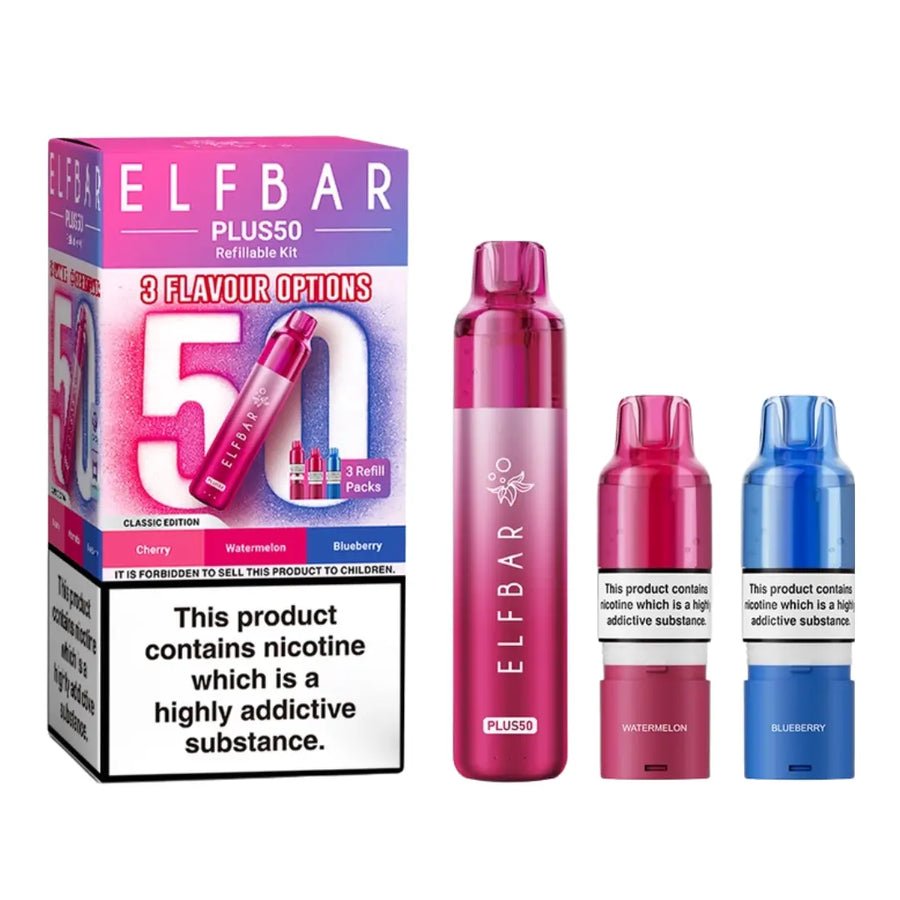 Buy Elf Bar Plus 50 Vape Kit - Classic Edition