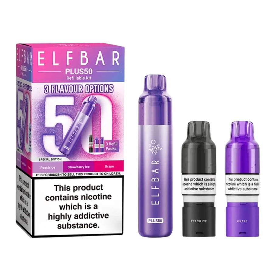 Buy Elf Bar Plus 50 Vape Kit - Special Edition
