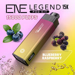 Buy Elux ENE Legend 15k Pod Vape Kit Pack of 5 - Blueberry Raspberry