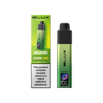 Buy Elux Legend 8000 Pod Vape Kit Box of 5 - Lemon Lime