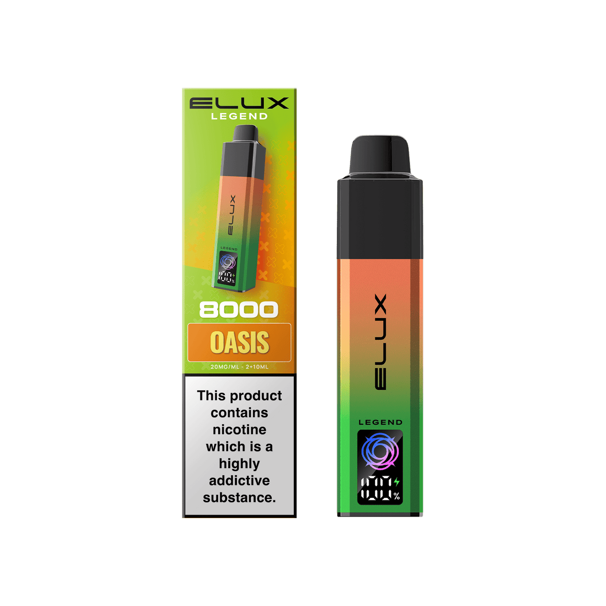 Buy Elux Legend 8000 Pod Vape Kit Box of 5 - Oasis