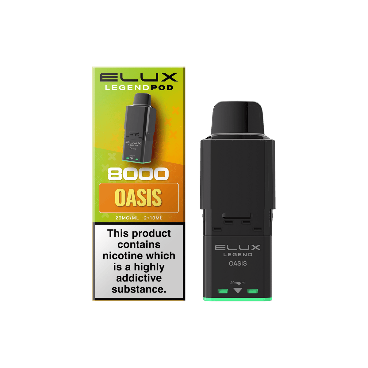 Buy Elux Legend 8000 Refill Pods Box of 5 - Oasis