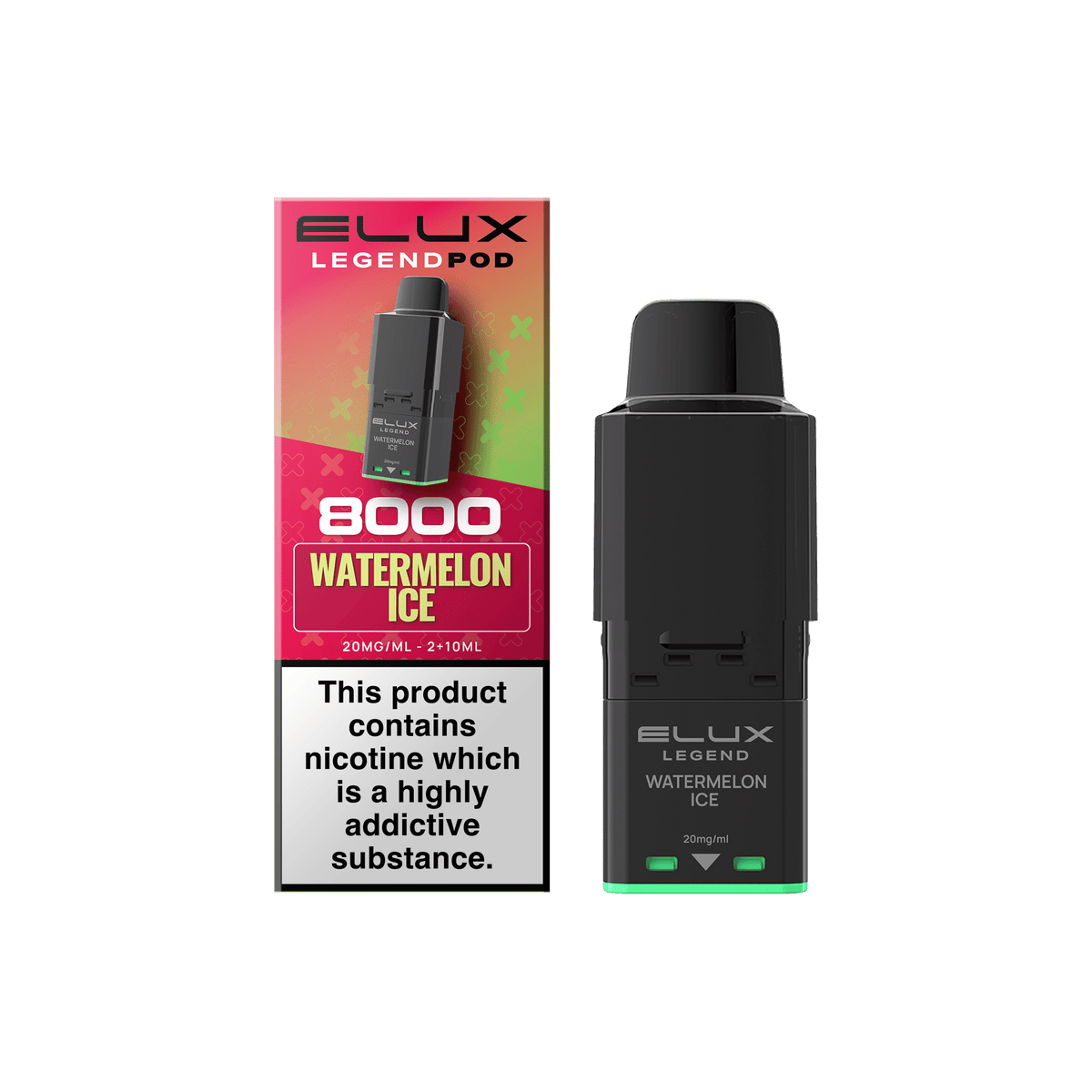 Buy Elux Legend 8000 Refill Pods Box of 5 - Watermelon Ice