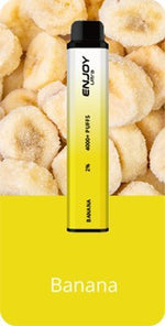 Buy Enjoy Ultra 4000 Vape Kit Box of 10 - Banana