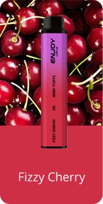 Buy Enjoy Ultra 4000 Vape Kit Box of 10 - Fizzy Cherry