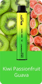 Buy Enjoy Ultra 4000 Vape Kit Box of 10 - Kiwi Passionfruit Guava