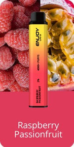 Buy Enjoy Ultra 4000 Vape Kit Box of 10 - Raspberry Passionfruit