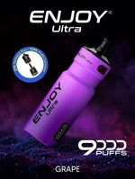 Buy Enjoy Ultra 9000 Refill Pods Pack of 5 - Grape