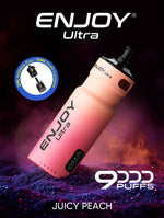 Buy Enjoy Ultra 9000 Refill Pods Pack of 5 - Juicy Peach