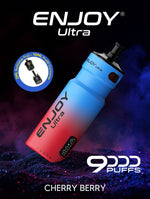 Buy Enjoy Ultra 9000 Vape Kit Box of 5 - Cherry Berry