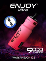 Buy Enjoy Ultra 9000 Vape Kit Box of 5 - Watermelon Ice