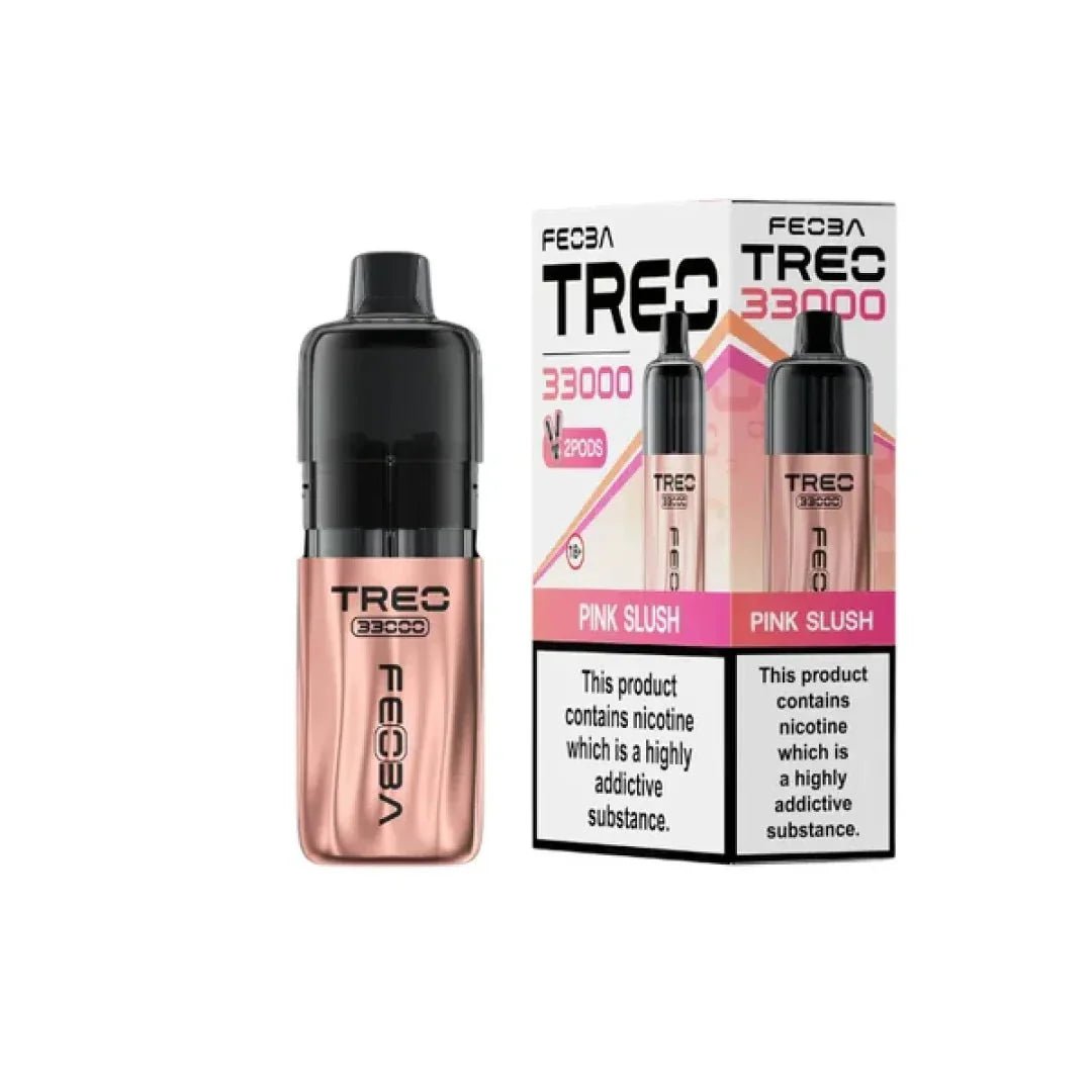 Buy Feoba Treo 33k Prefilled Pod Vape Kit Box of 5 - Pink Slush