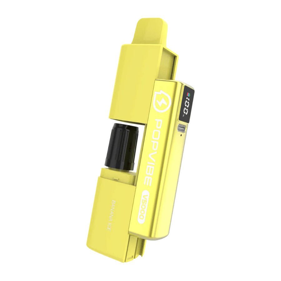Buy Geekvape PopVibe V5000 Pod Vape Pack of 5 - Banana Ice