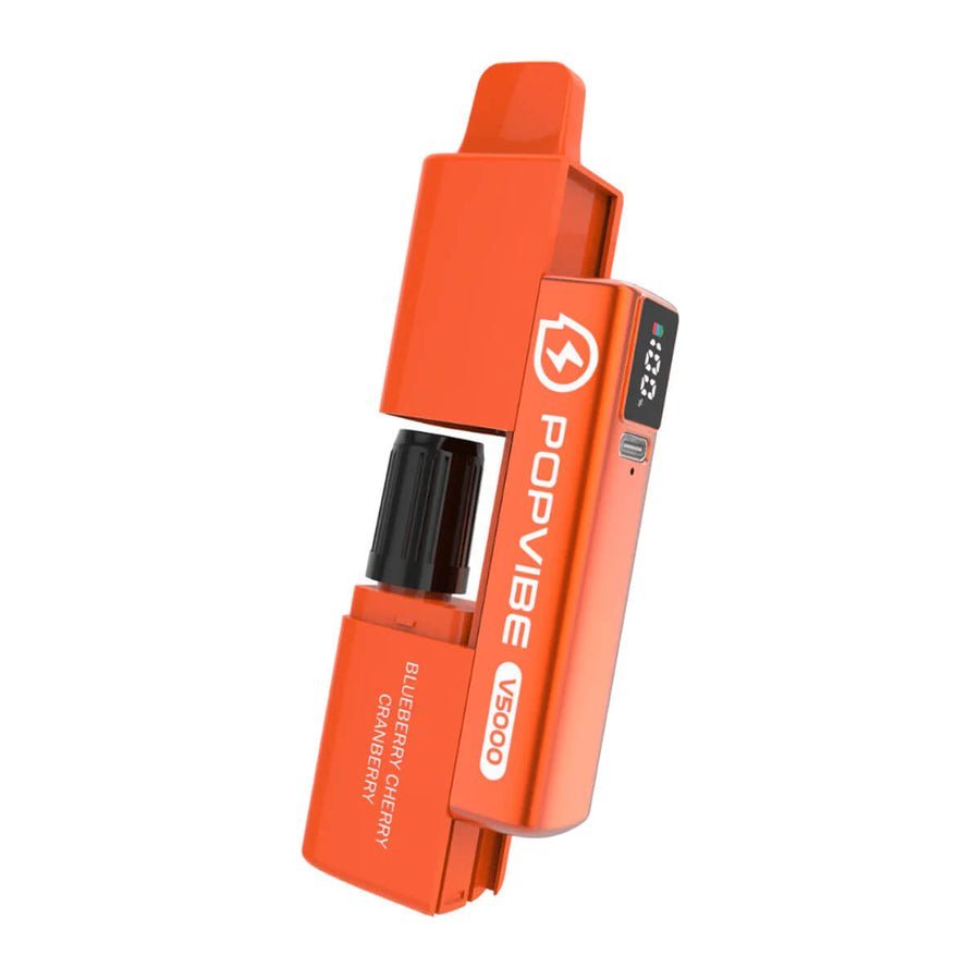 Buy Geekvape PopVibe V5000 Pod Vape Pack of 5 - Blueberry Cherry Cranberry