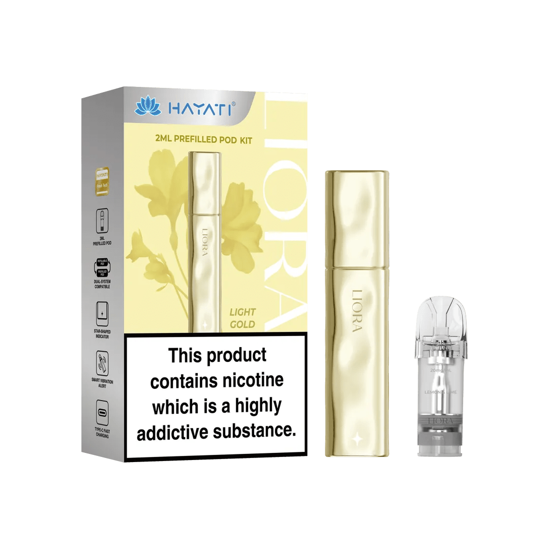 Buy Hayati Liora Pod Vape Kit - Light Yellow