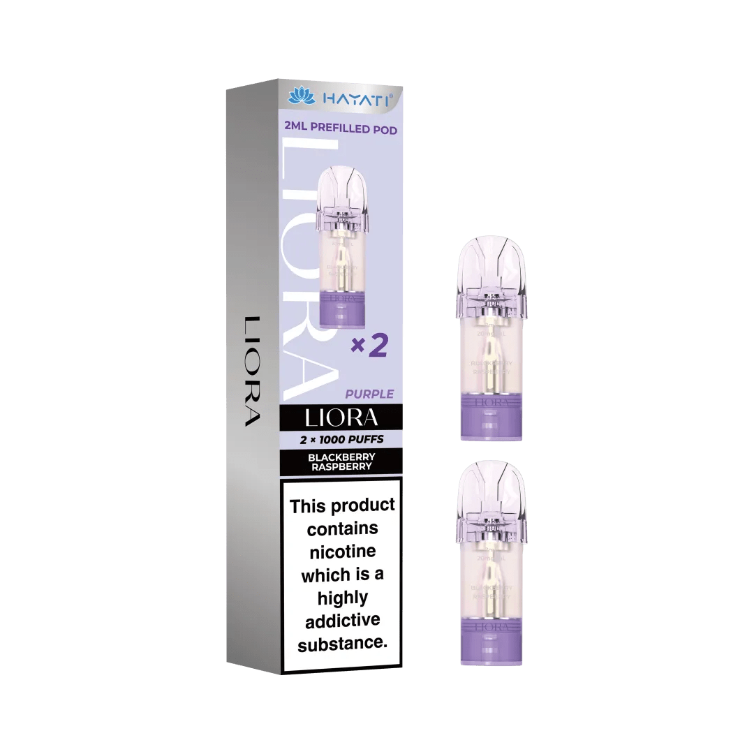 Buy Hayati Liora Prefilled Pods - Blackberry Raspberry (Blue)
