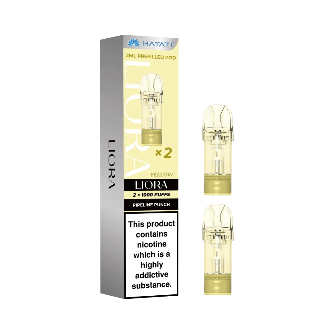 Buy Hayati Liora Prefilled Pods - Pipeline Punch (Yellow)