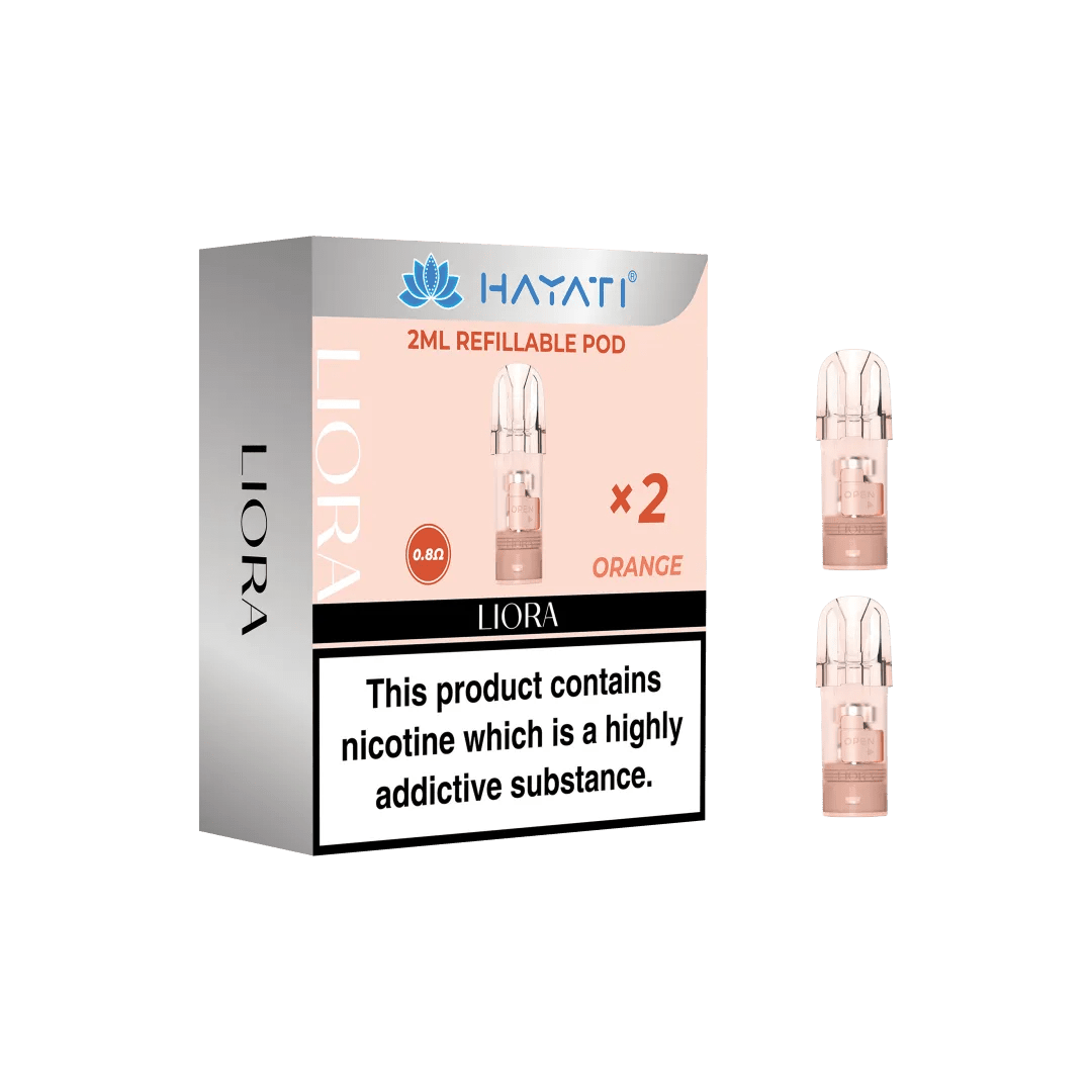 Buy Hayati Liora Refillable Empty Pods - Orange