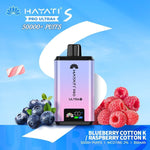 Buy Hayati Pro Ultra Plus S 50K Prefilled Pod Vape Kit hi - Blackcurrant Cotton K / Raspberry Cotton K