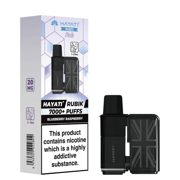 Buy Hayati Rubik 7000 Replacement Pods Pack of 5 - Blueberry Raspberry