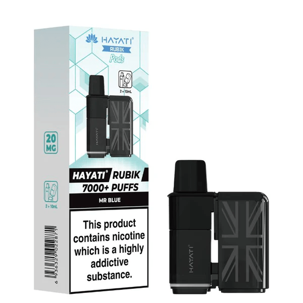 Buy Hayati Rubik 7000 Replacement Pods Pack of 5 - Mr Blue