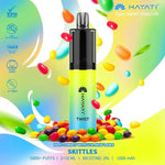Buy Hayati Twist 5000 Puffs prefilled kit Vape Box of 5 - Skittles