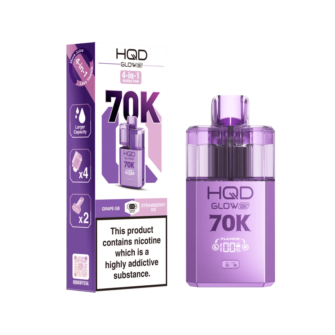 Buy HQD Glow Air 70K Prefilled Vape Box of 5 - Lowest Wholesale Price ! Best Vape Wholesale Buy HQD Glow Air 70K Prefilled Vape Box of 5 - Lowest Wholesale Price ! Best Vape Wholesale