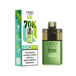 Buy HQD Glow Air 70K Prefilled Vape Box of 5 - Kiwi Passionfruit Guava + Strawberry Kiwi