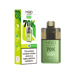 Buy HQD Glow Air 70K Prefilled Vape Box of 5 - Kiwi Passionfruit Guava + Strawberry Kiwi