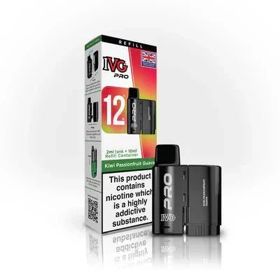 Buy IVG Pro 10K Replacement Pods - Pack of 5 - Kiwi Passionfruit Guava
