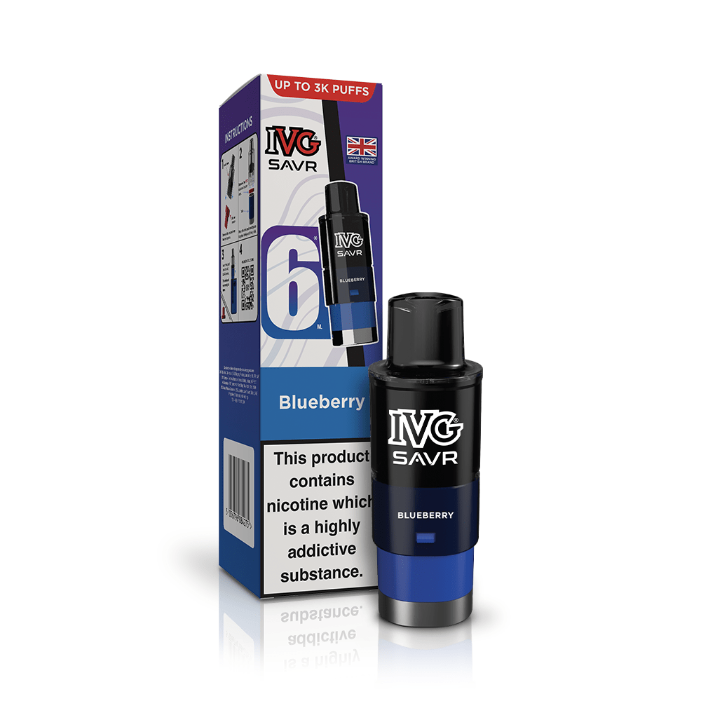 Buy IVG SAVR 3000 Replacement Pods - Blueberry