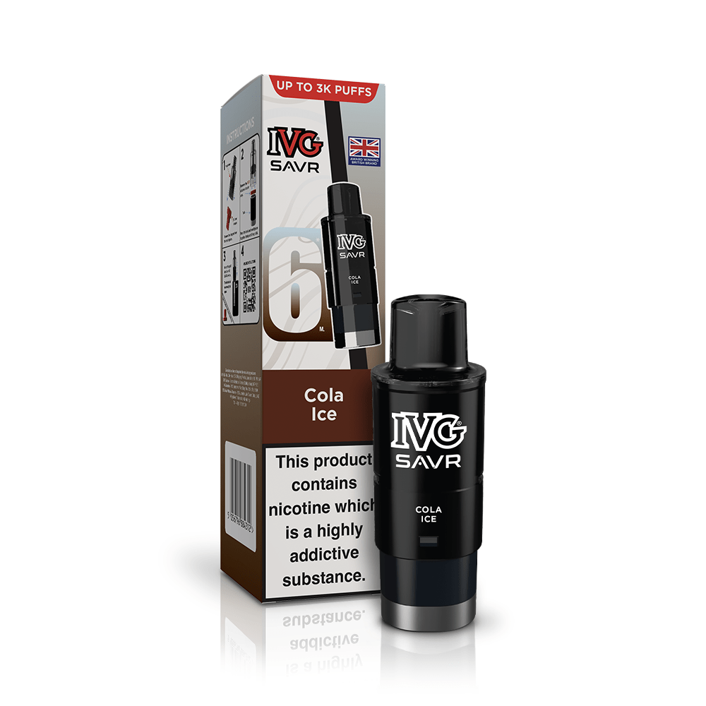 Buy IVG SAVR 3000 Replacement Pods - Cola Ice