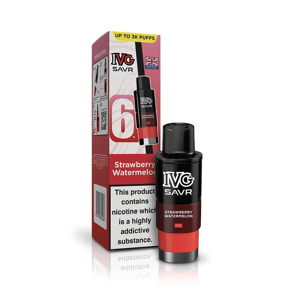 Buy IVG SAVR 3000 Replacement Pods - Strawberry Watermelon
