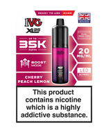 Buy IVG XL 35K Prefilled Pod Vape - Cherry Peach Lemon