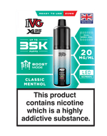 Buy IVG XL 35K Prefilled Pod Vape - Classic Menthol