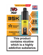 Buy IVG XL 35K Prefilled Pod Vape - Pineapple Ice