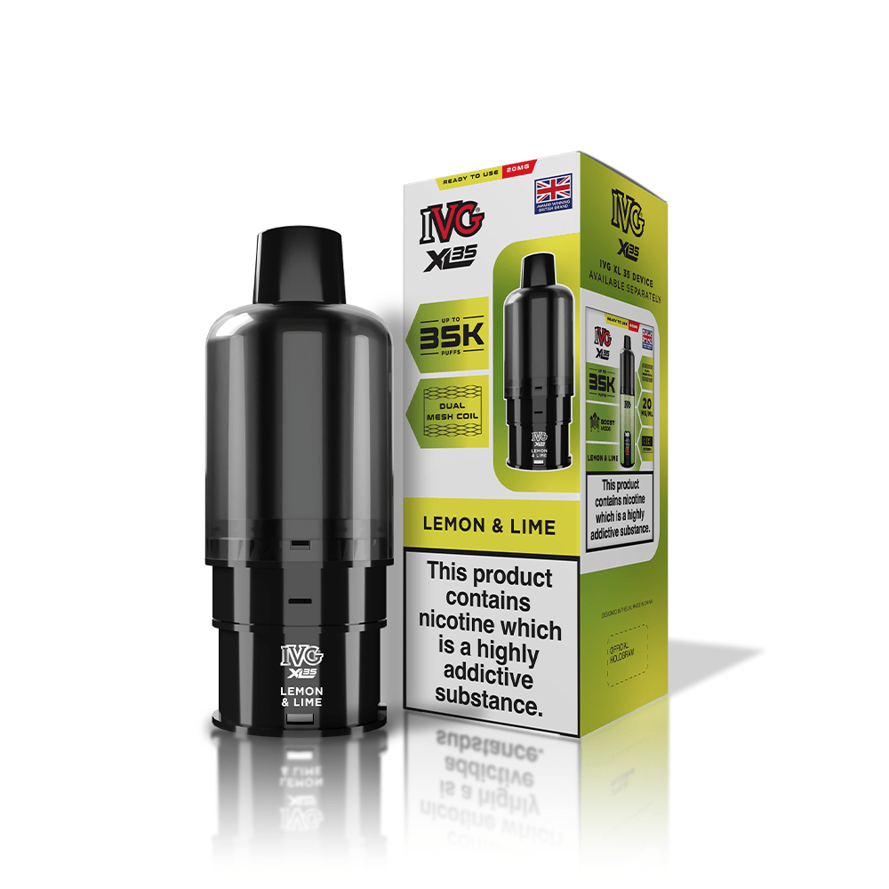 Buy IVG XL 35K Prefilled Pods - Lemon & Lime