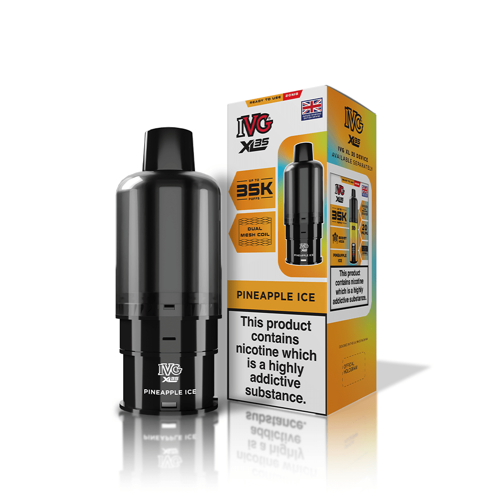 Buy IVG XL 35K Prefilled Pods - Pineapple Ice