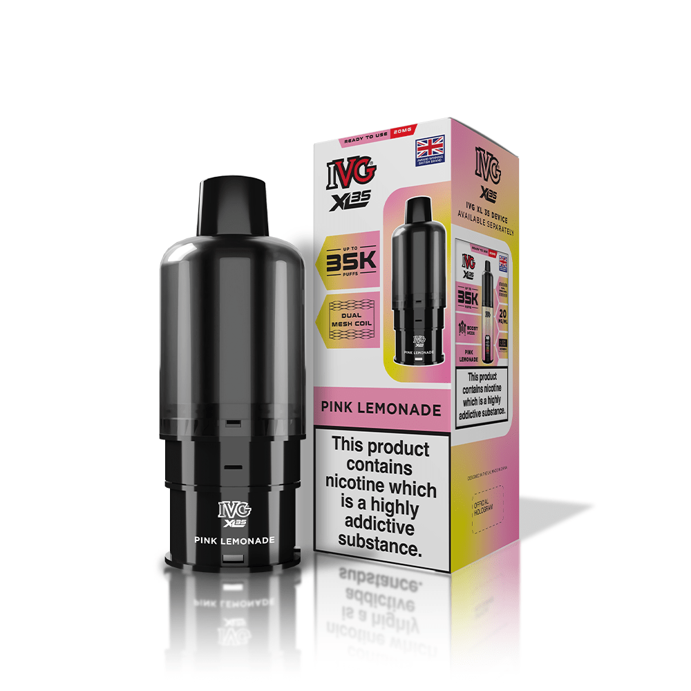 Buy IVG XL 35K Prefilled Pods - Pink Lemomade