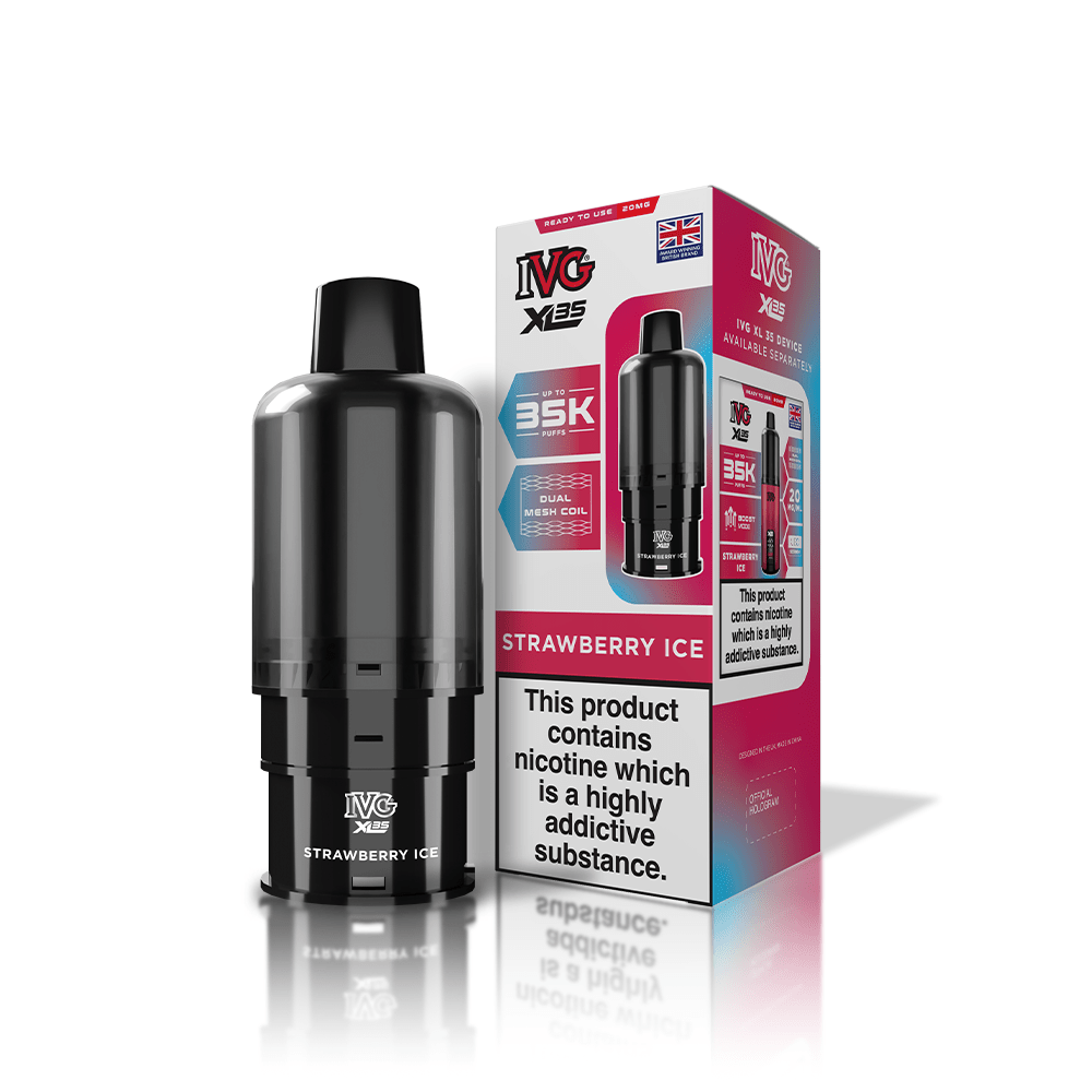 Buy IVG XL 35K Prefilled Pods - Strawberry Ice