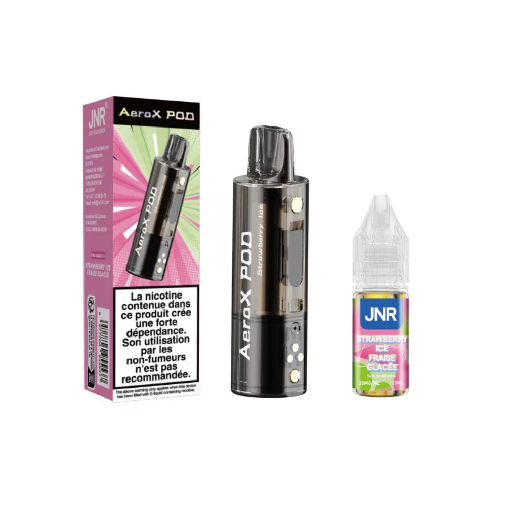 Buy JNR AeroX 32k Prefilled Pods Pack of 5 - Strawberry Ice
