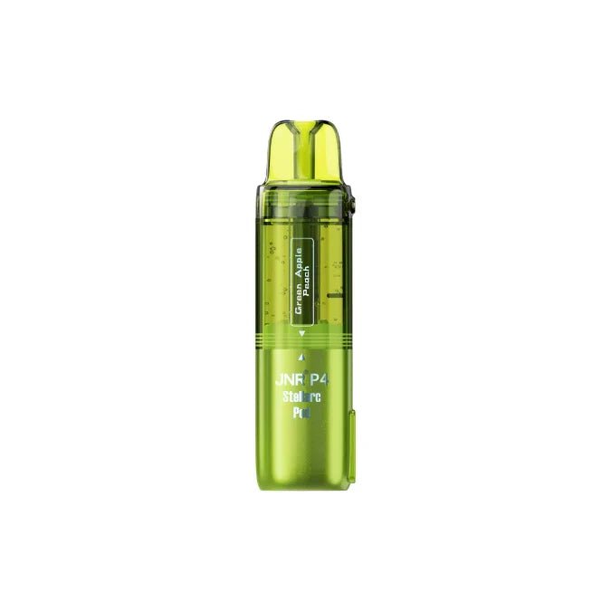 Buy JNR P4 Stellarc 100k Prefilled Pods Pack of 10 - Green Apple Peach