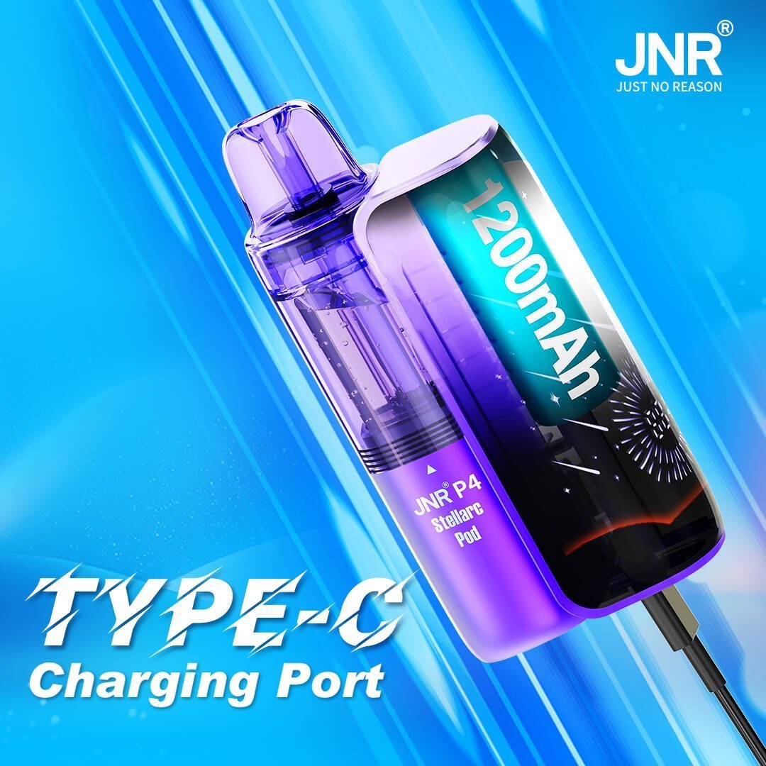 Buy JNR P4 Stellarc 100K Refillable Vape Kit Pack of 3 - Black Dragon Ice/Passionfruit Kiwi