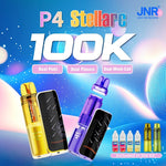 Buy JNR P4 Stellarc 100K Refillable Vape Kit Pack of 3 - Black Dragon Ice/Passionfruit Kiwi